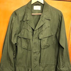 Vintage Vietnam Era Tropical Field Jacket